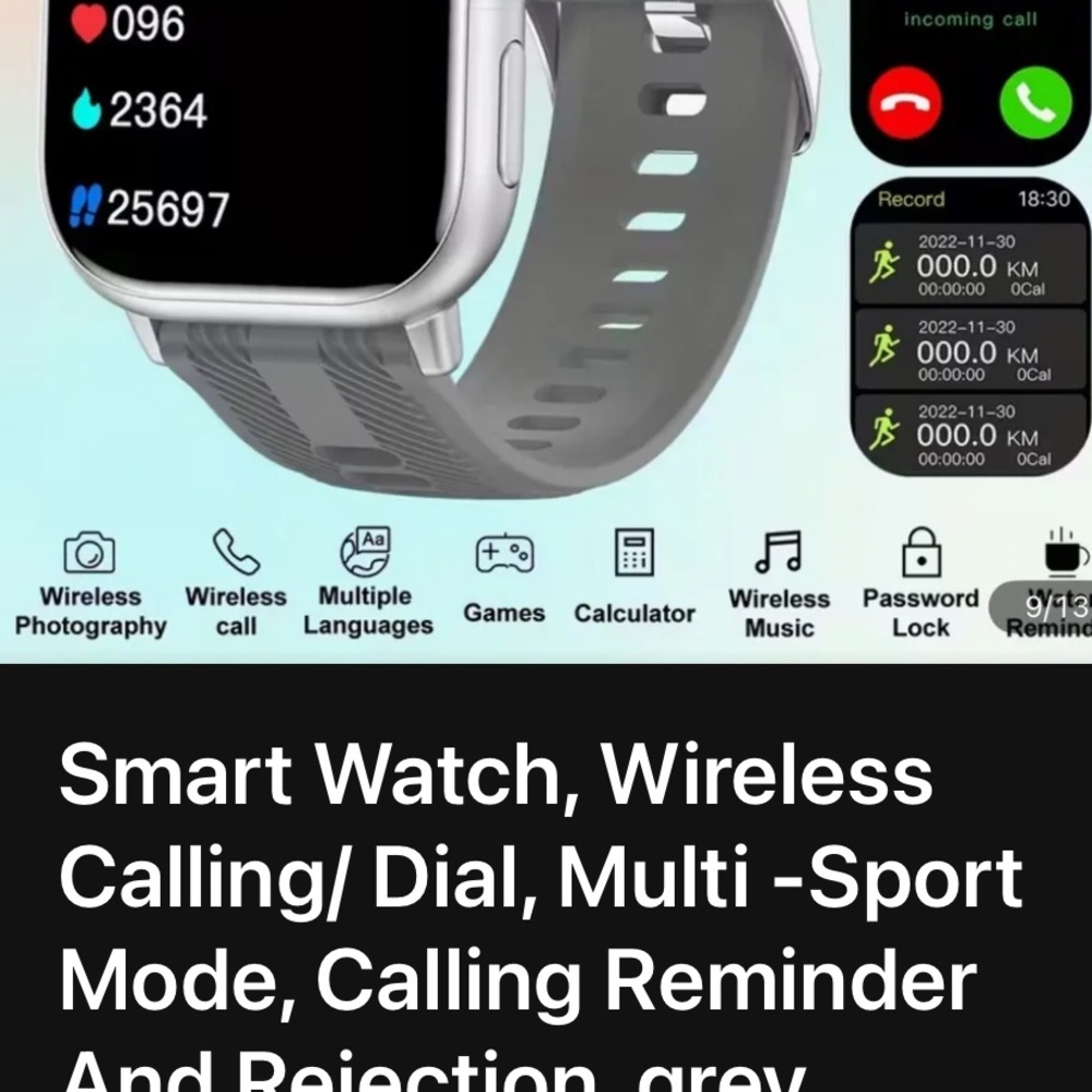 Gold and Cream Smartwatch with Fitness Tracking